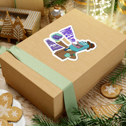 Sticker — "Purple Is My Favorite Colour" ZM Sticker