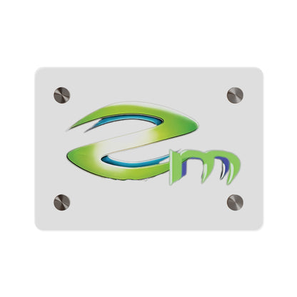 Acrylic Wall Art Panel — ZM Logo Plaque