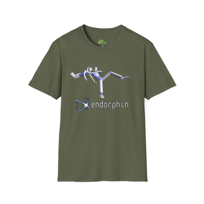 Endorphin Wrestling ZM T-Shirt — Minimalist Science Graphic Tee