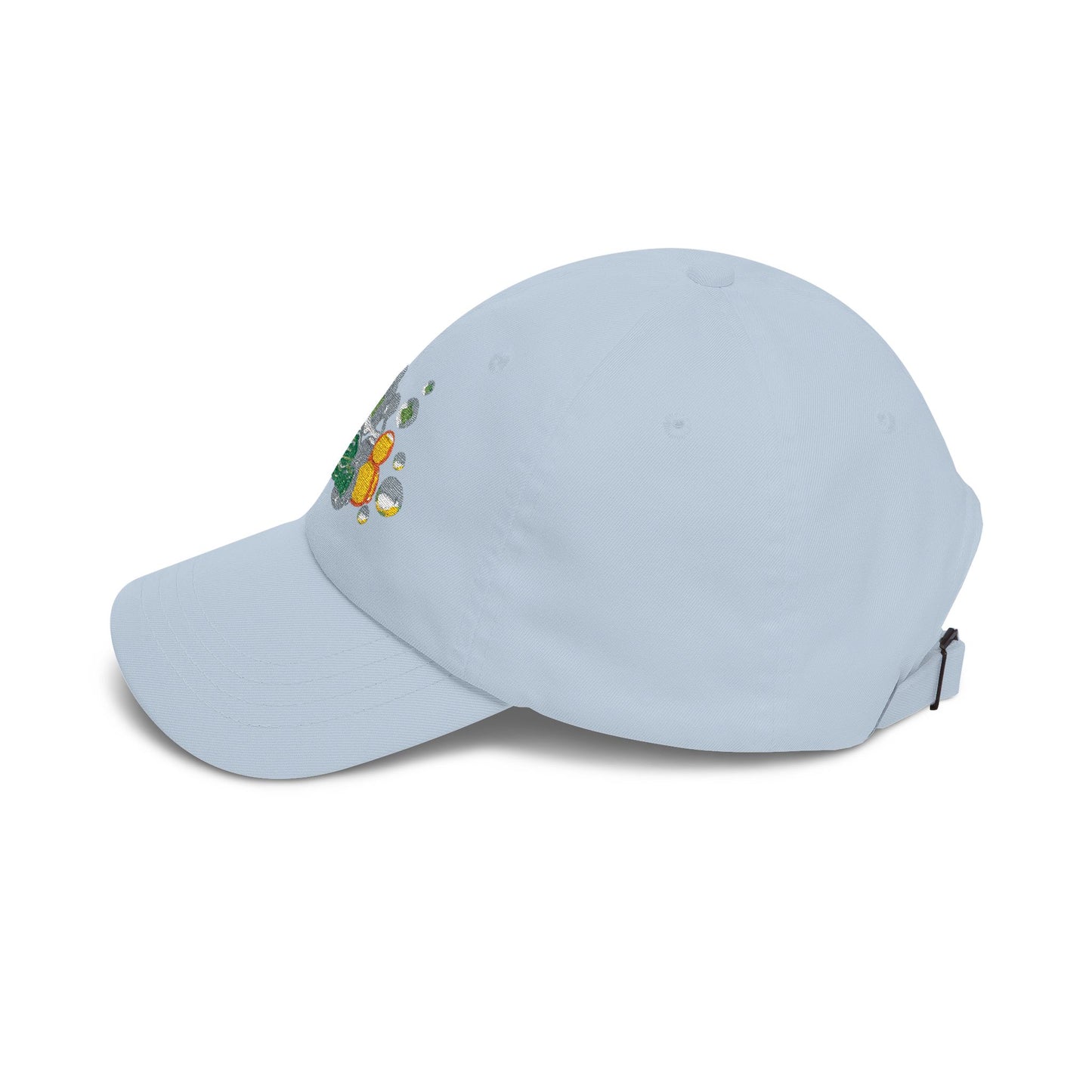 ZM Frutiger Aero Dad Cap — Vintage Bubble Bath Rubber Duck Embroidered Hat