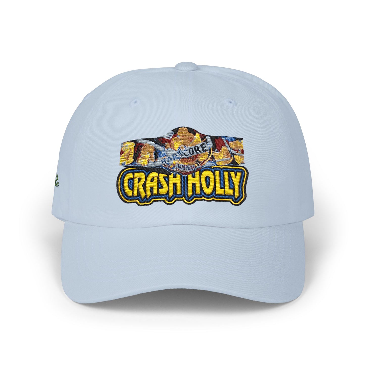 ZM Crash H***core Retro Wrestling Logo Embroidered Hat