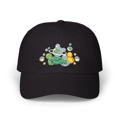 ZM Frutiger Aero Dad Cap — Vintage Bubble Bath Rubber Duck Embroidered Hat