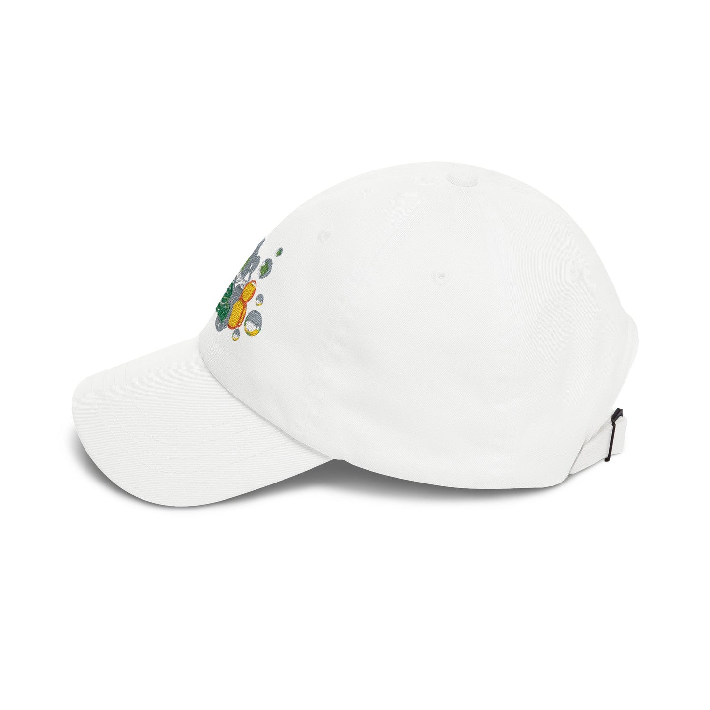 ZM Frutiger Aero Dad Cap — Vintage Bubble Bath Rubber Duck Embroidered Hat
