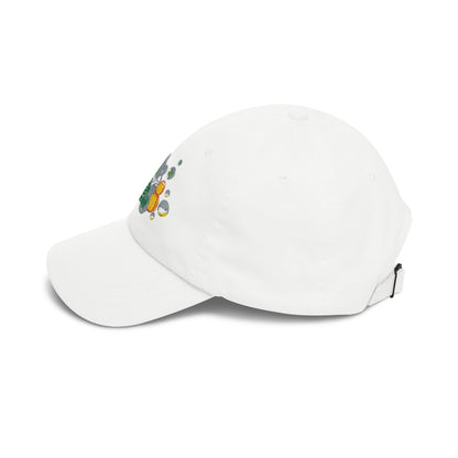ZM Frutiger Aero Dad Cap — Vintage Bubble Bath Rubber Duck Embroidered Hat