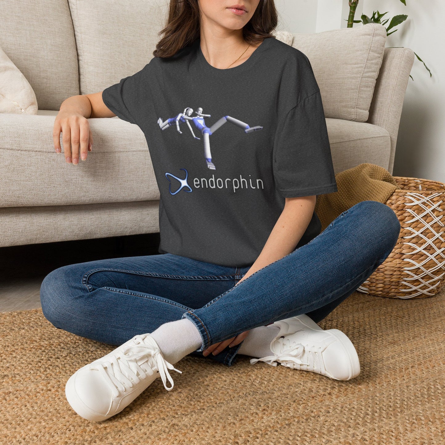 Endorphin Wrestling ZM T-Shirt — Minimalist Science Graphic Tee