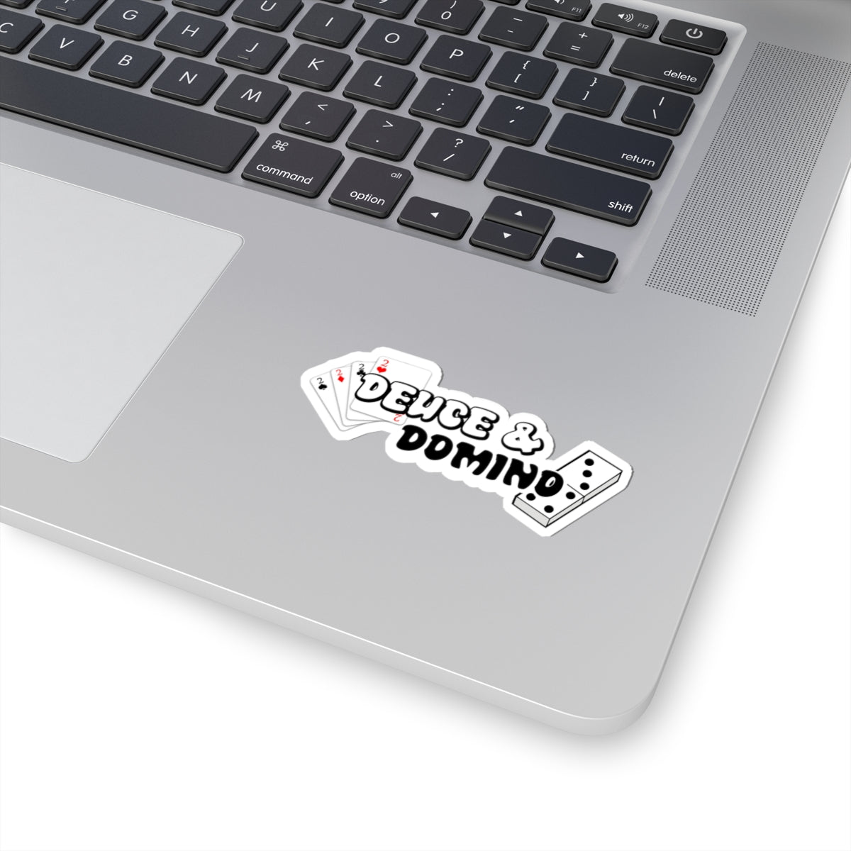 Other Side of the Tracks Sticker - Playing Cards and Dominoes Kiss-Cut Decal