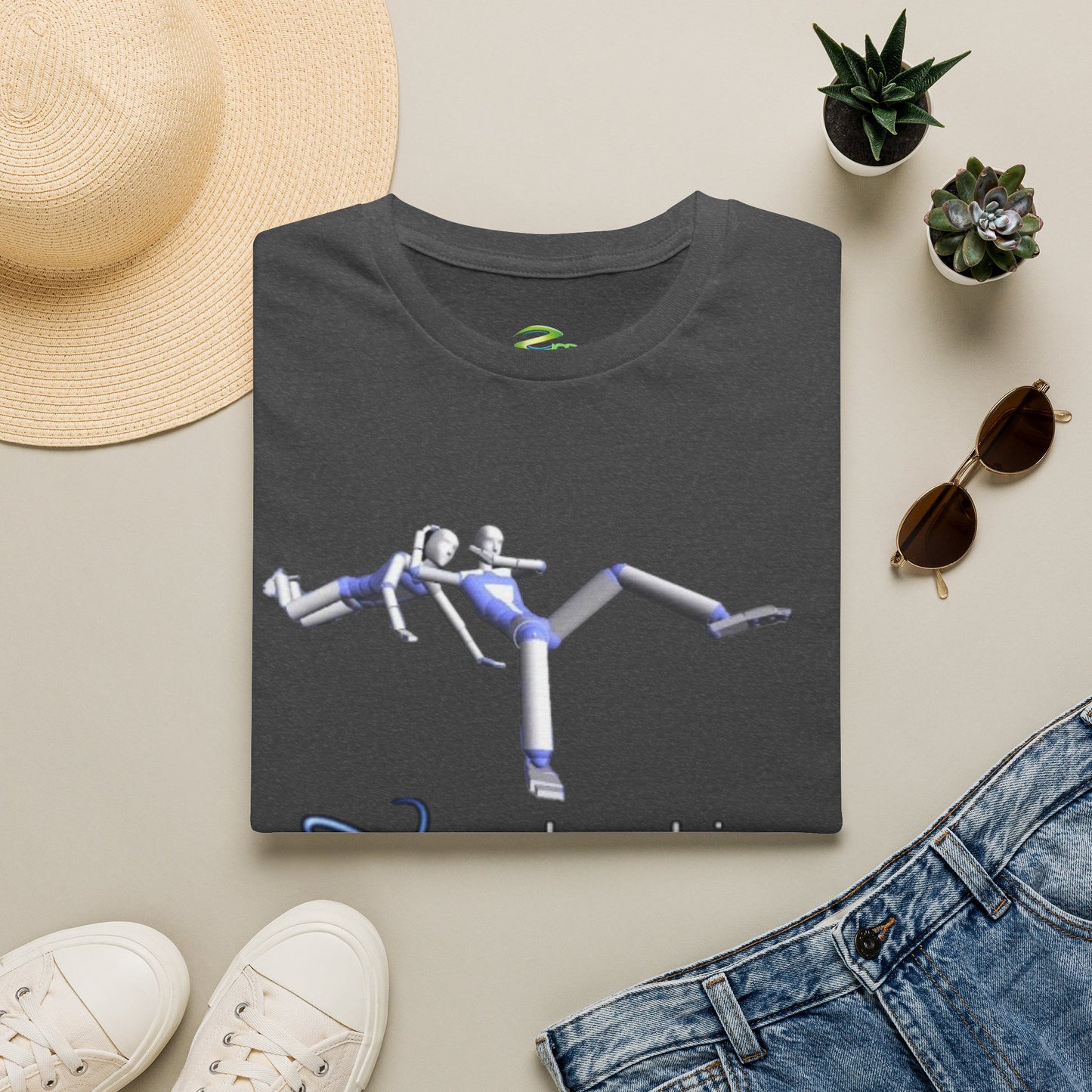 Endorphin Wrestling ZM T-Shirt — Minimalist Science Graphic Tee