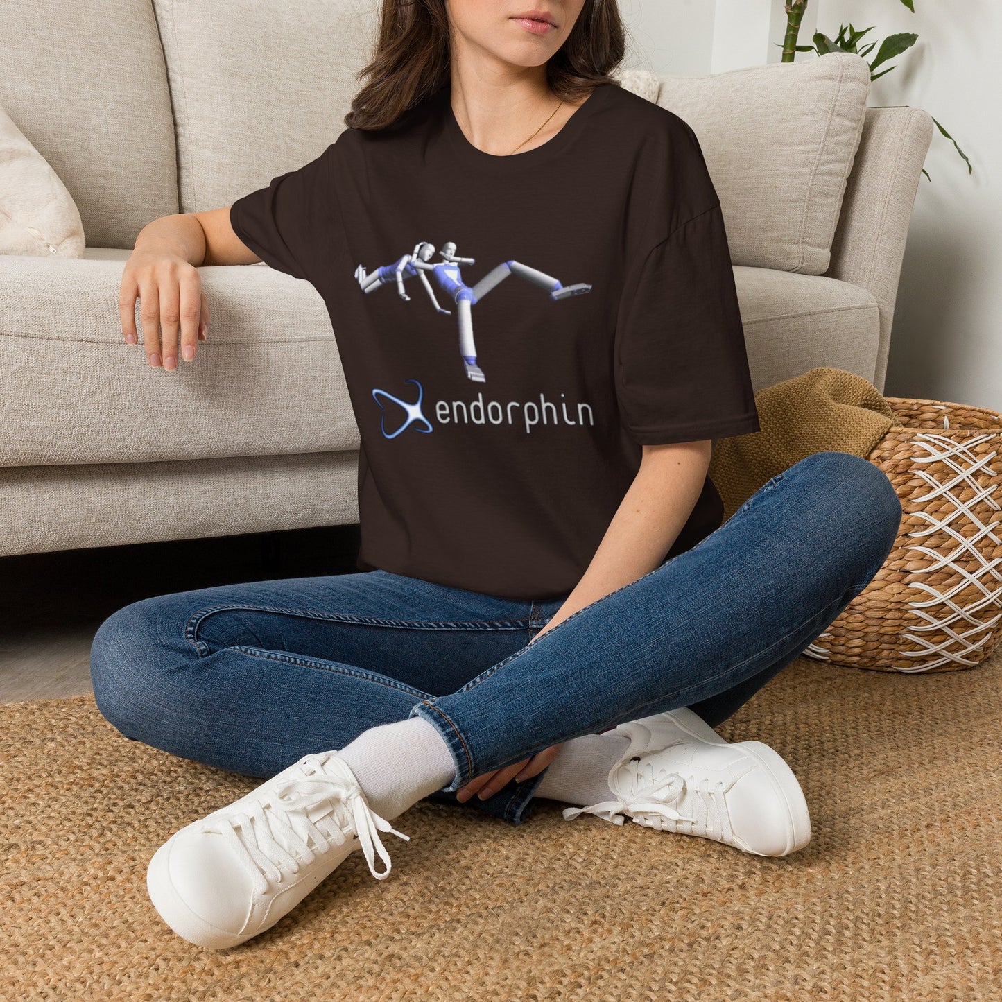 Endorphin Wrestling ZM T-Shirt — Minimalist Science Graphic Tee