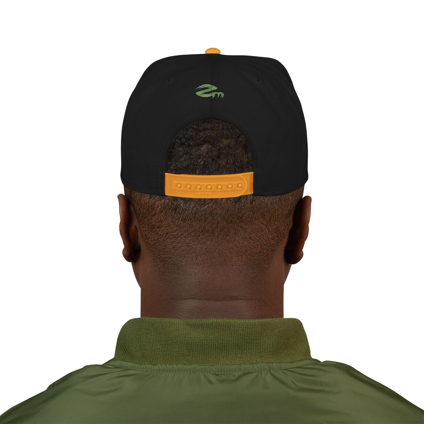 WM XIX ZM Snapback Hat – Green Planet Patch Cap