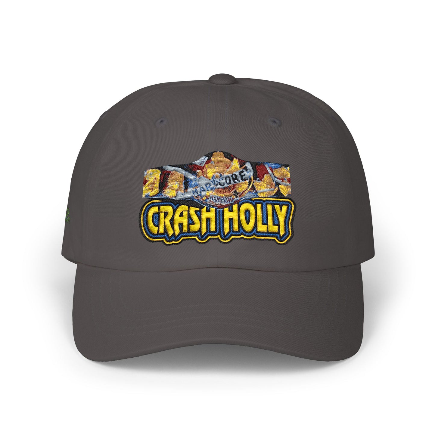 ZM Crash H***core Retro Wrestling Logo Embroidered Hat