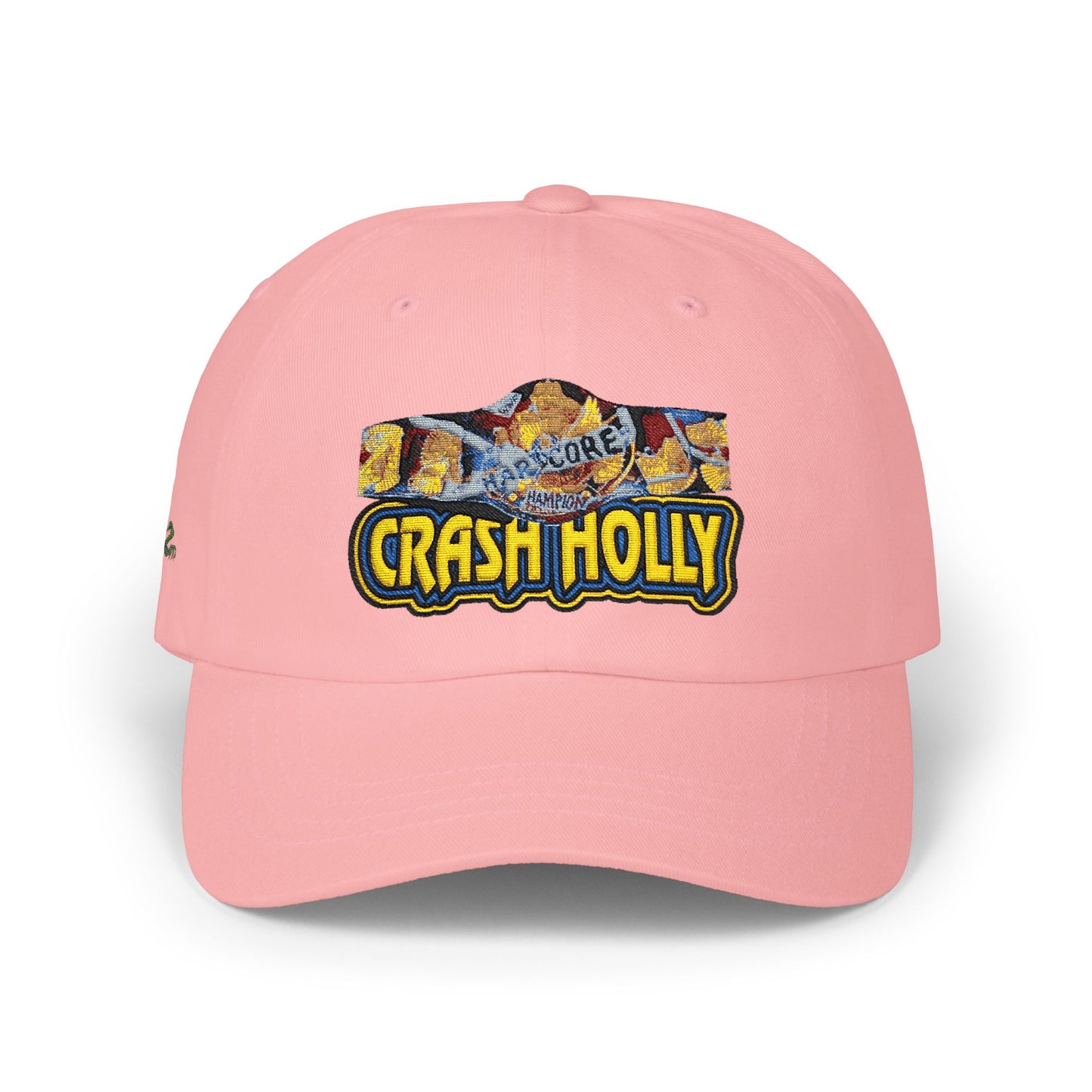 ZM Crash H***core Retro Wrestling Logo Embroidered Hat