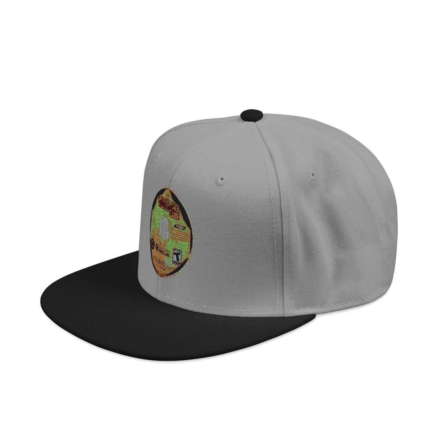 WM XIX ZM Snapback Hat – Green Planet Patch Cap