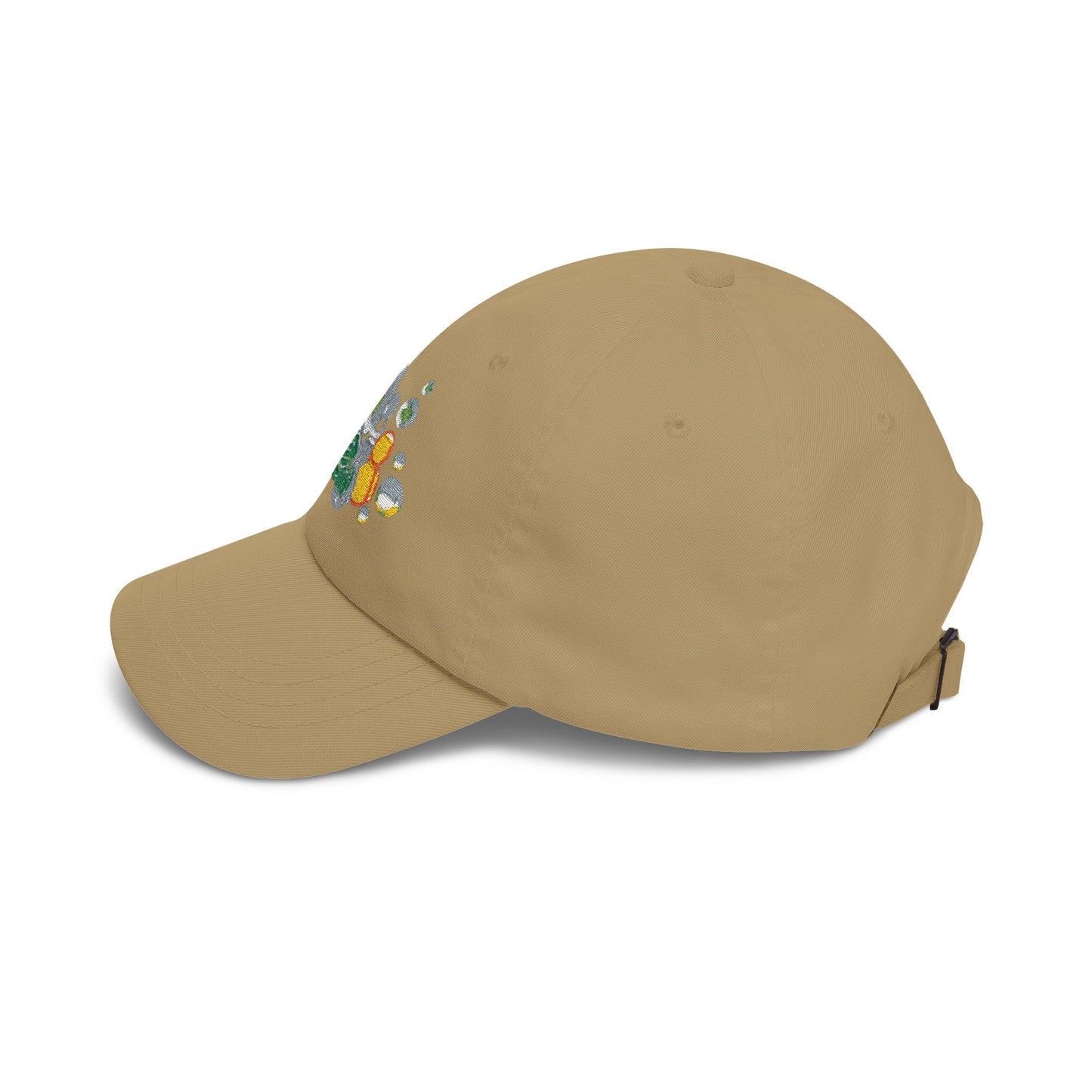 ZM Frutiger Aero Dad Cap — Vintage Bubble Bath Rubber Duck Embroidered Hat