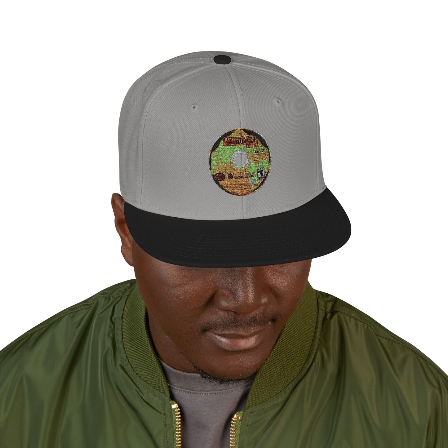 WM XIX ZM Snapback Hat – Green Planet Patch Cap