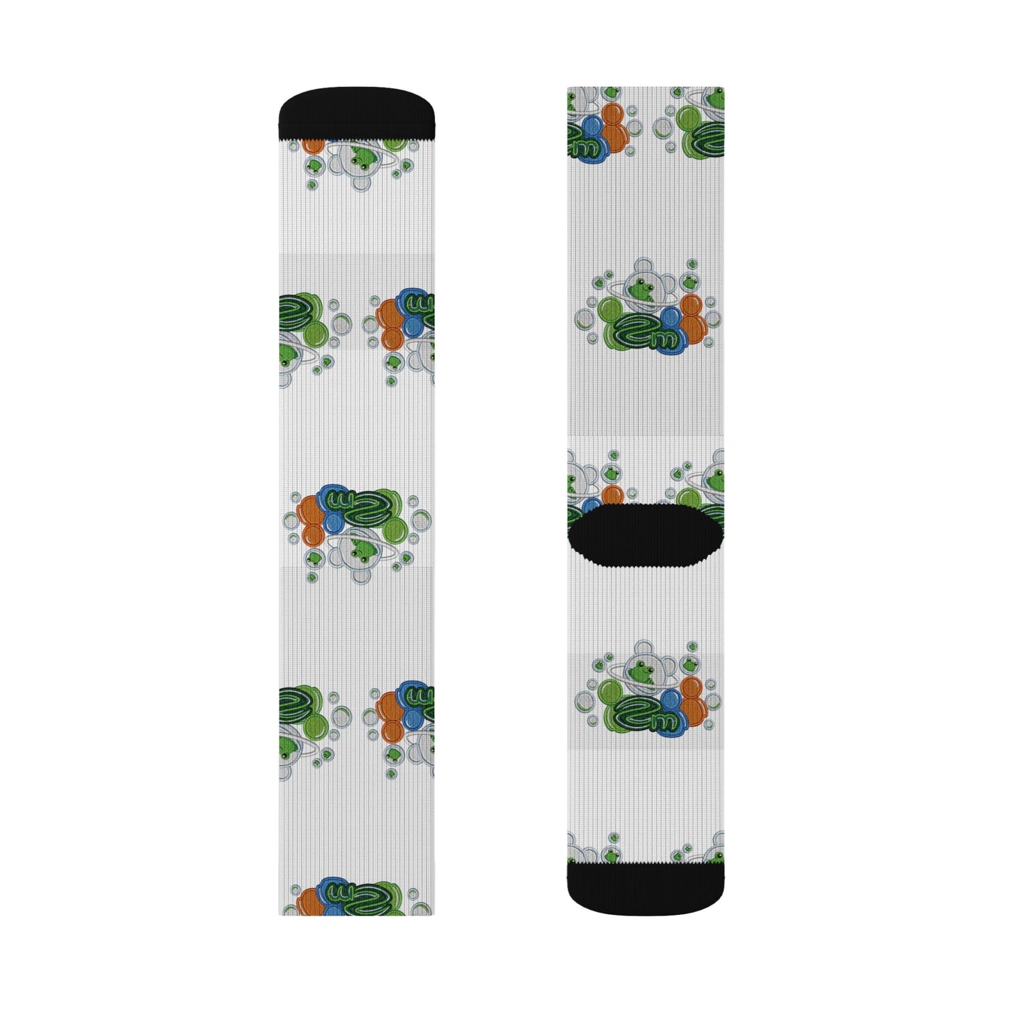 ZM Frutiger Aero Sublimation Socks — Crew Socks