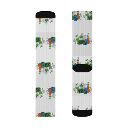 ZM Frutiger Aero Sublimation Socks — Crew Socks