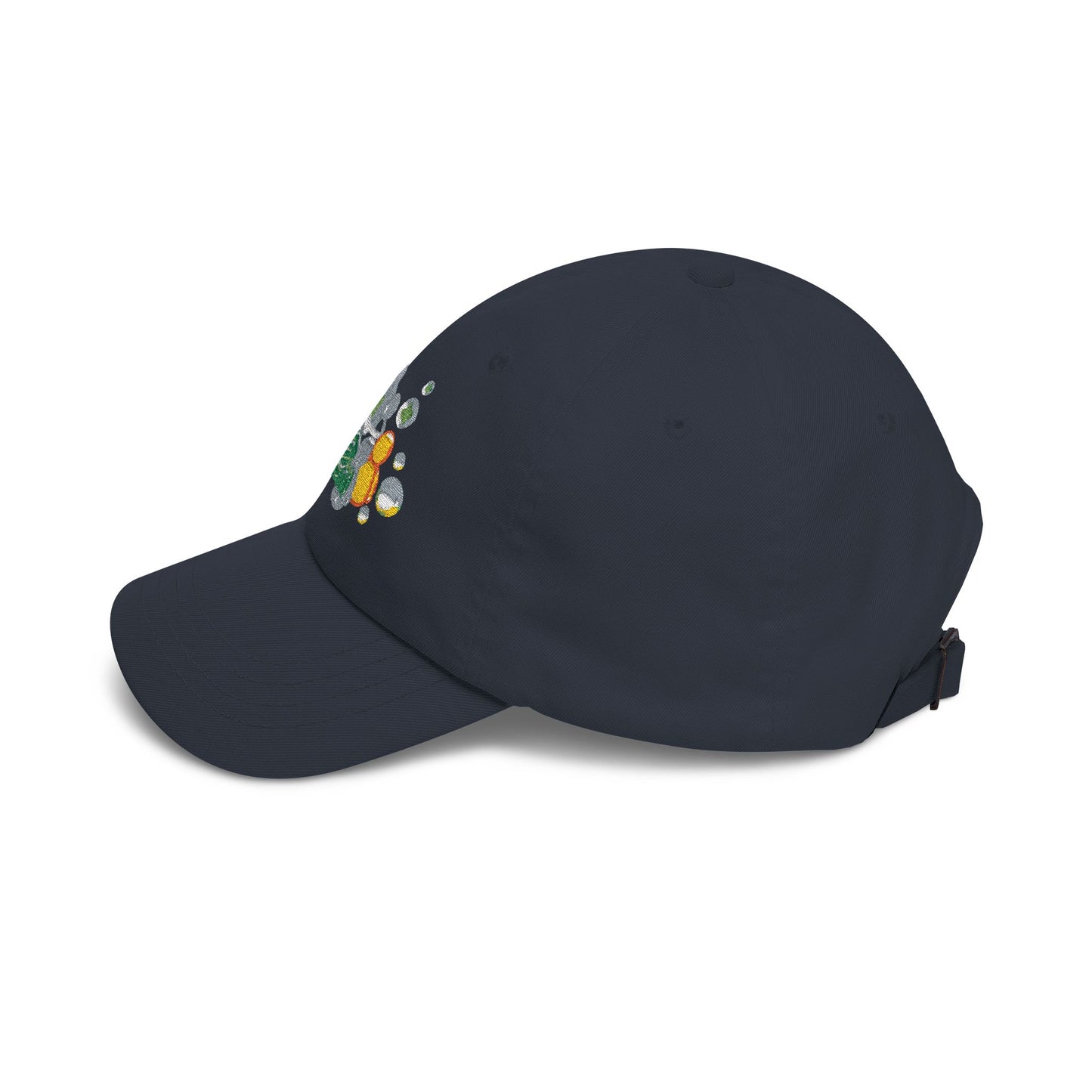 ZM Frutiger Aero Dad Cap — Vintage Bubble Bath Rubber Duck Embroidered Hat