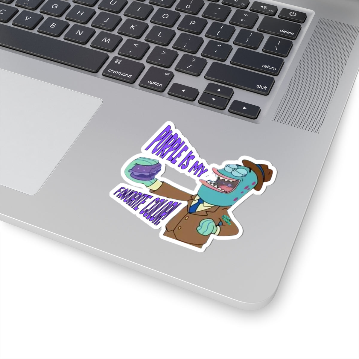 Sticker — "Purple Is My Favorite Colour" ZM Sticker