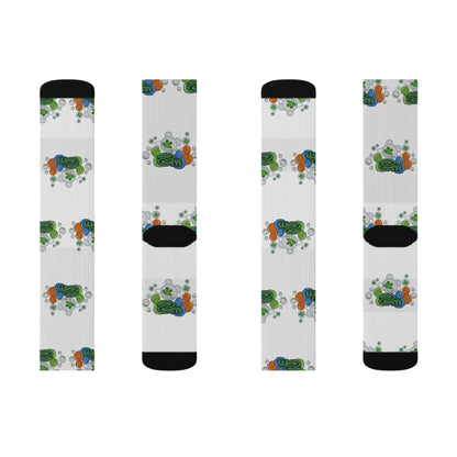 ZM Frutiger Aero Sublimation Socks — Crew Socks