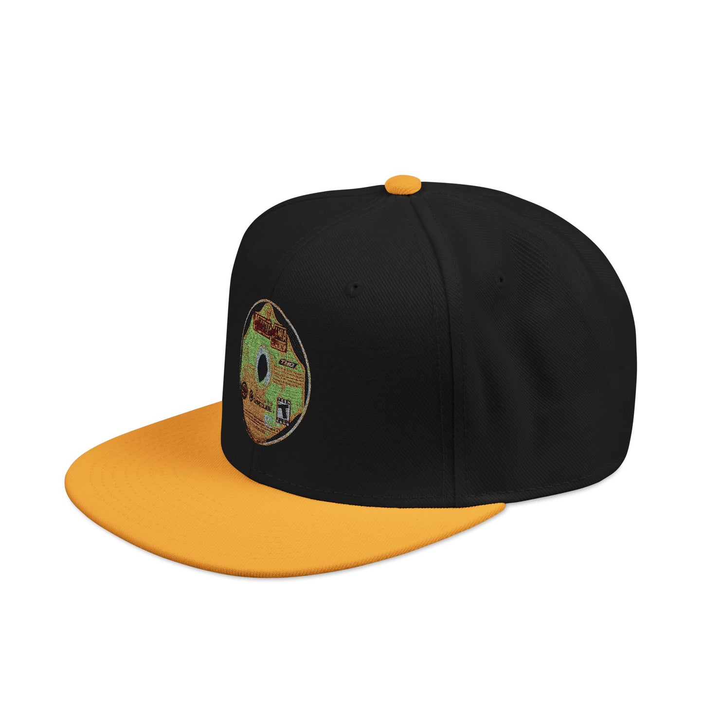 WM XIX ZM Snapback Hat – Green Planet Patch Cap