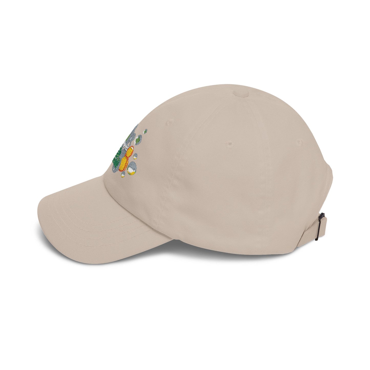 ZM Frutiger Aero Dad Cap — Vintage Bubble Bath Rubber Duck Embroidered Hat