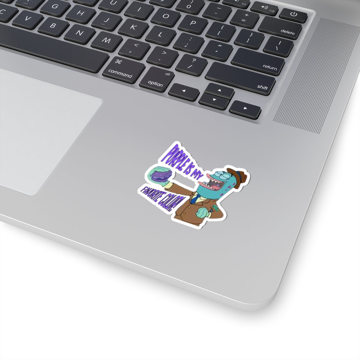 Sticker — "Purple Is My Favorite Colour" ZM Sticker
