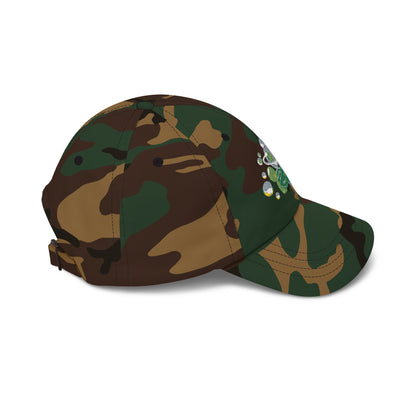 ZM Frutiger Aero Dad Cap — Vintage Bubble Bath Rubber Duck Embroidered Hat