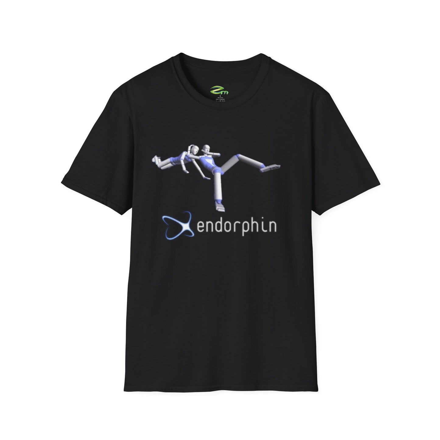 Endorphin Wrestling ZM T-Shirt — Minimalist Science Graphic Tee