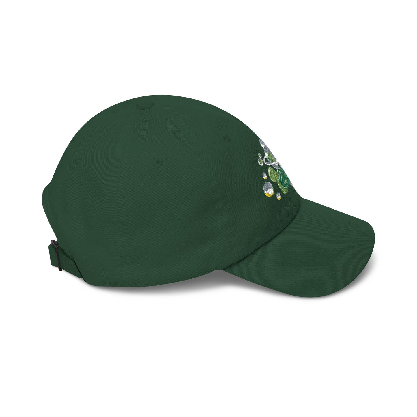 ZM Frutiger Aero Dad Cap — Vintage Bubble Bath Rubber Duck Embroidered Hat