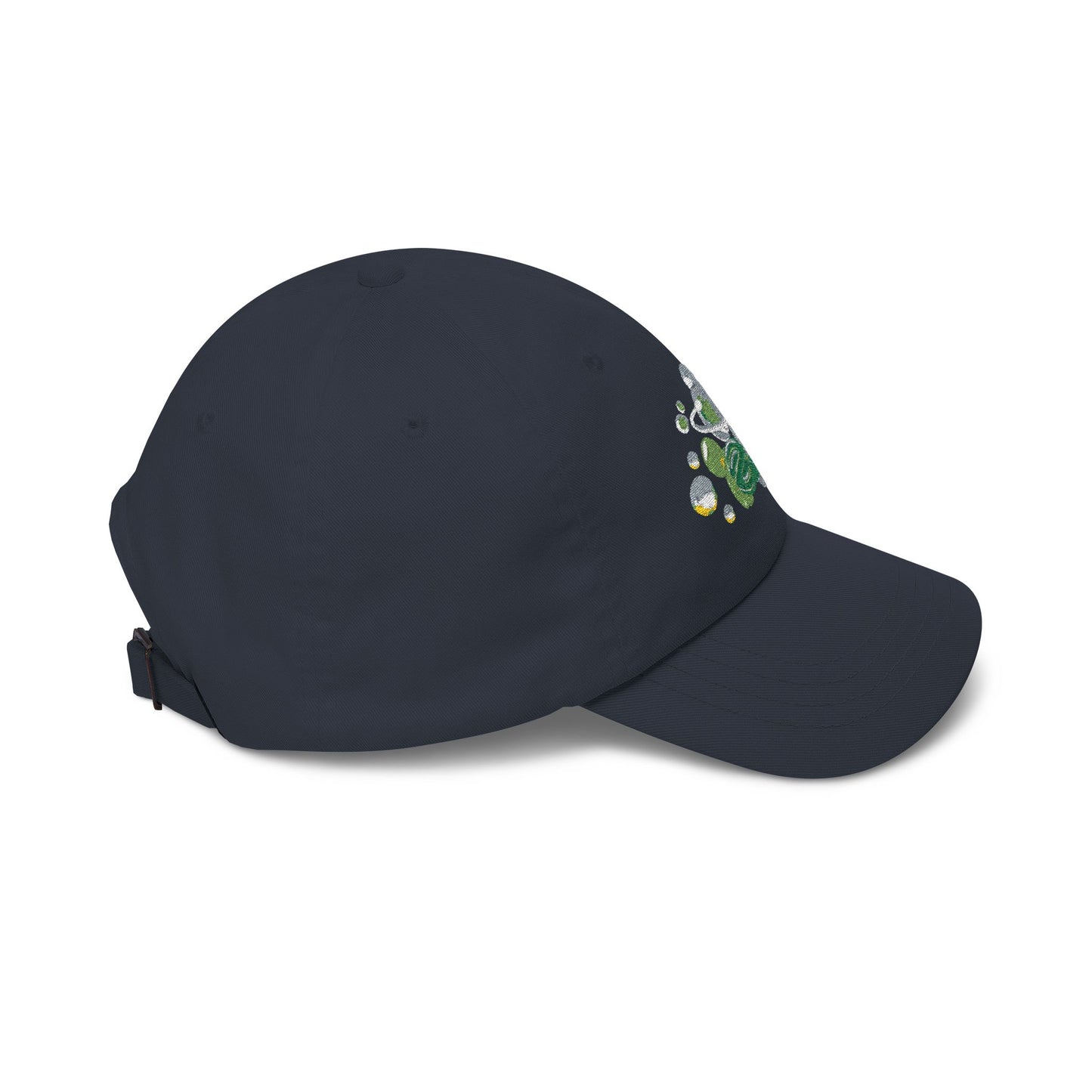 ZM Frutiger Aero Dad Cap — Vintage Bubble Bath Rubber Duck Embroidered Hat