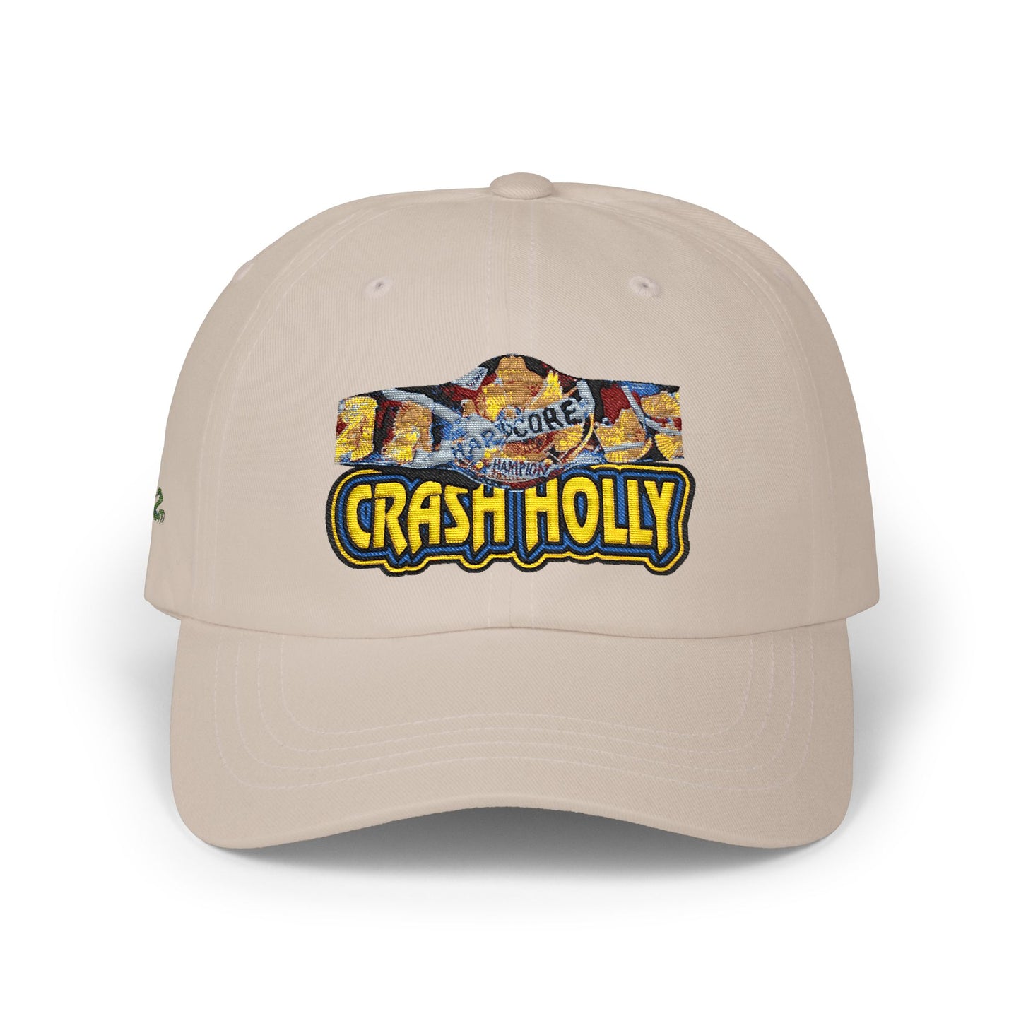 ZM Crash H***core Retro Wrestling Logo Embroidered Hat