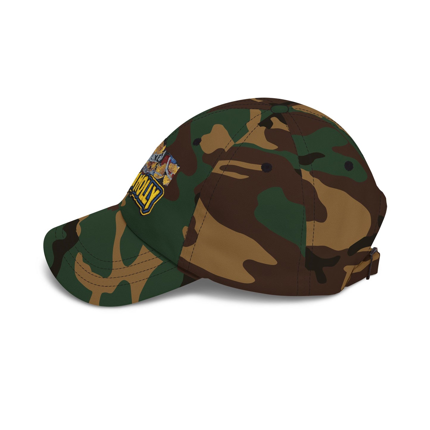 ZM Crash H***core Retro Wrestling Logo Embroidered Hat