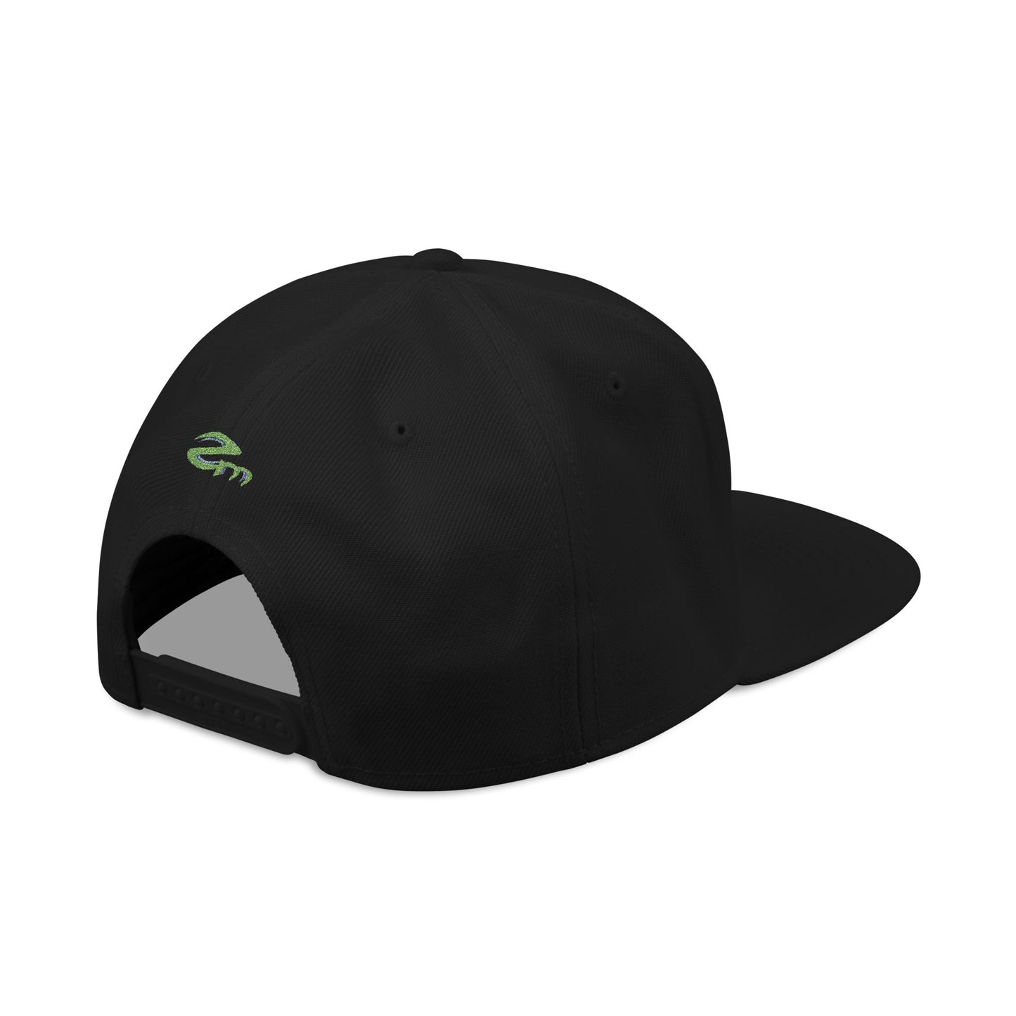 WM XIX ZM Snapback Hat – Green Planet Patch Cap