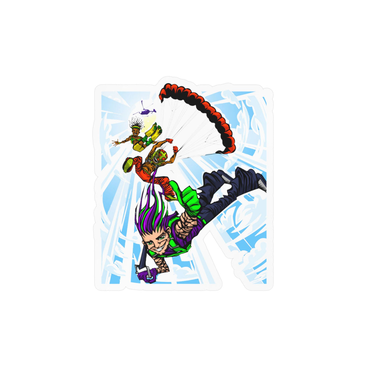 WWEEE High Flyer Sticker