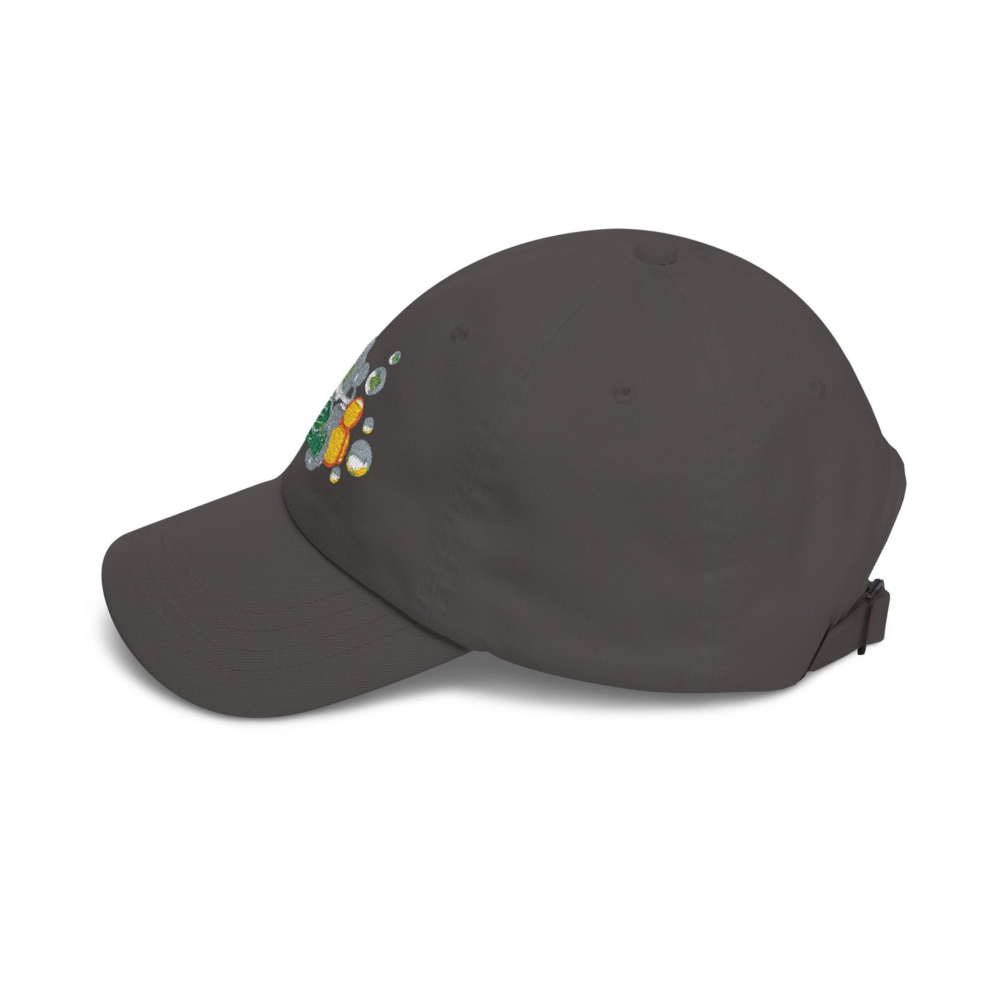 ZM Frutiger Aero Dad Cap — Vintage Bubble Bath Rubber Duck Embroidered Hat