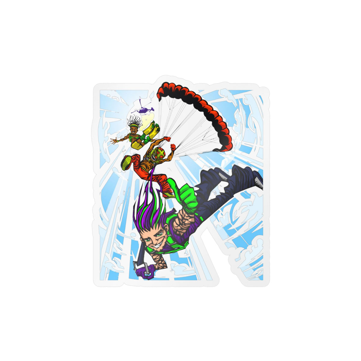 WWEEE High Flyer Sticker
