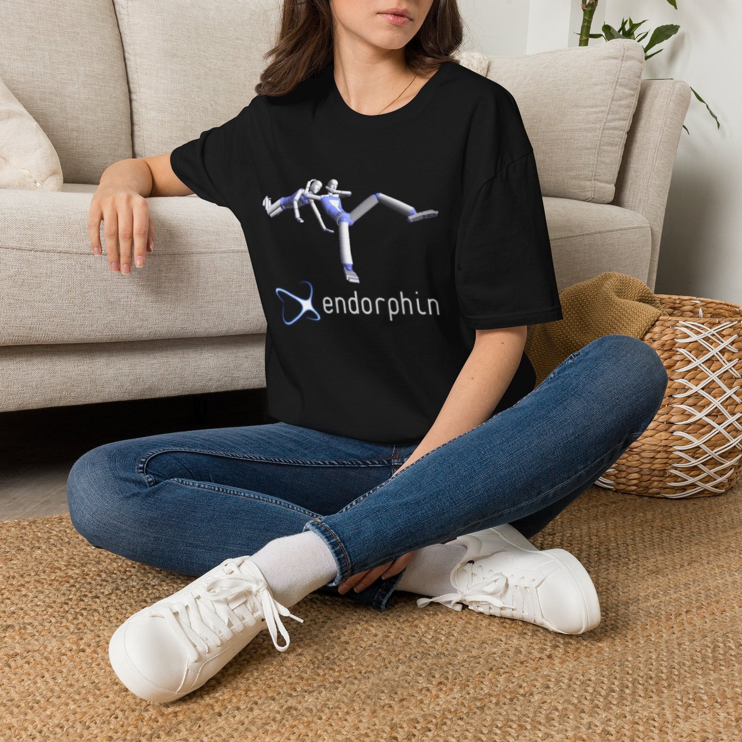 Endorphin Wrestling ZM T-Shirt — Minimalist Science Graphic Tee