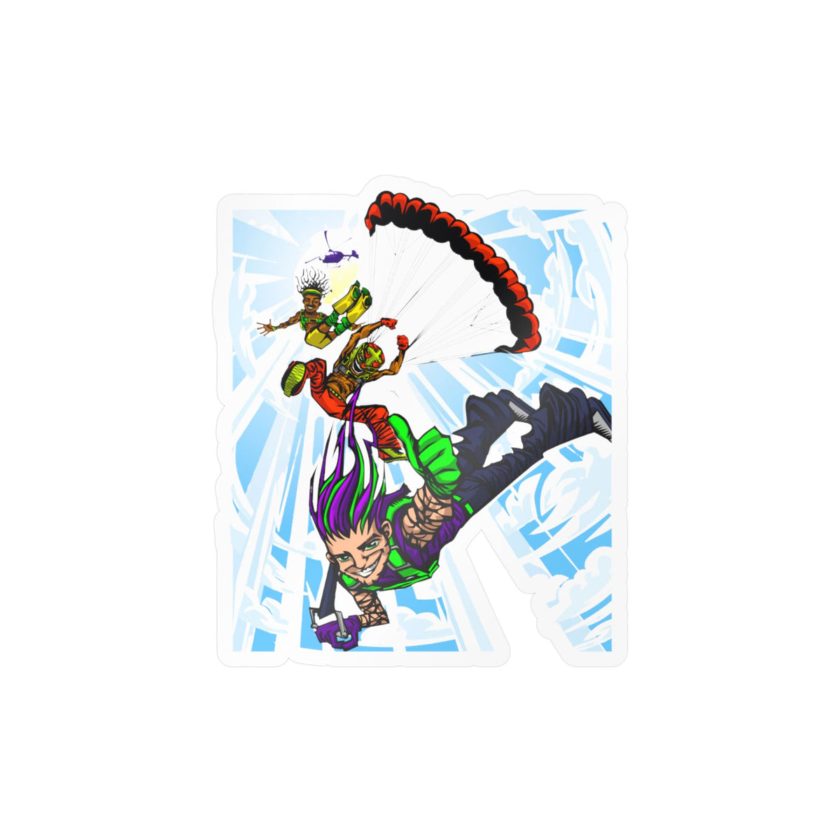 WWEEE High Flyer Sticker