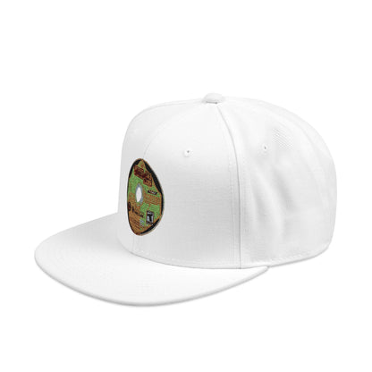 WM XIX ZM Snapback Hat – Green Planet Patch Cap