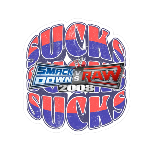 "SVR '08 Sucks" Kiss-Cut Sticker